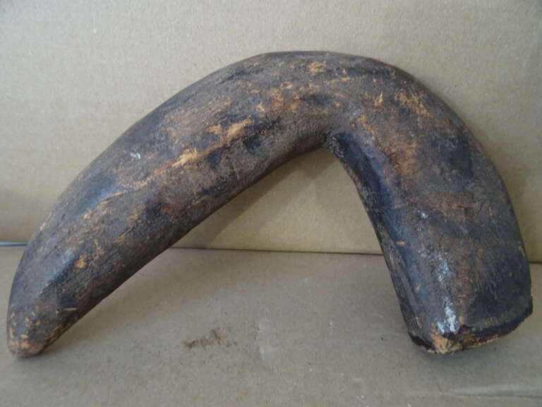 Antiek houten hulpstuk om te planten