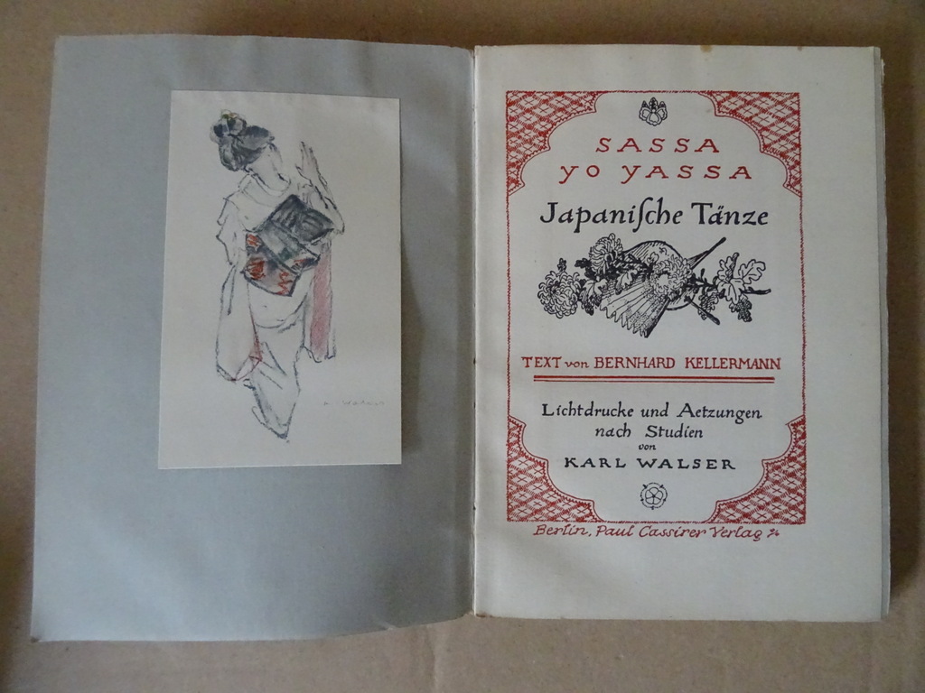 Bernhard Kellermann Sassa yo Yassa Japanische tänze prentenboek - Afbeelding 8
