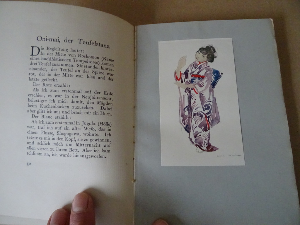 Bernhard Kellermann Sassa yo Yassa Japanische tänze prentenboek - Afbeelding 28