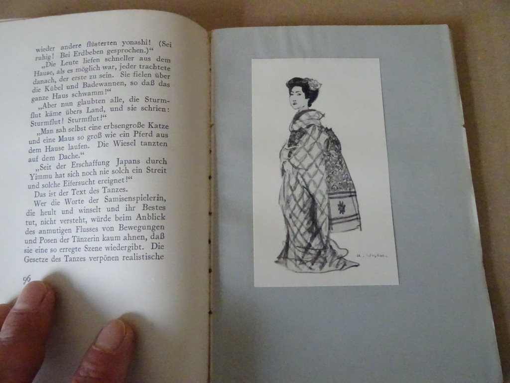 Bernhard Kellermann Sassa yo Yassa Japanische tänze prentenboek - Afbeelding 33