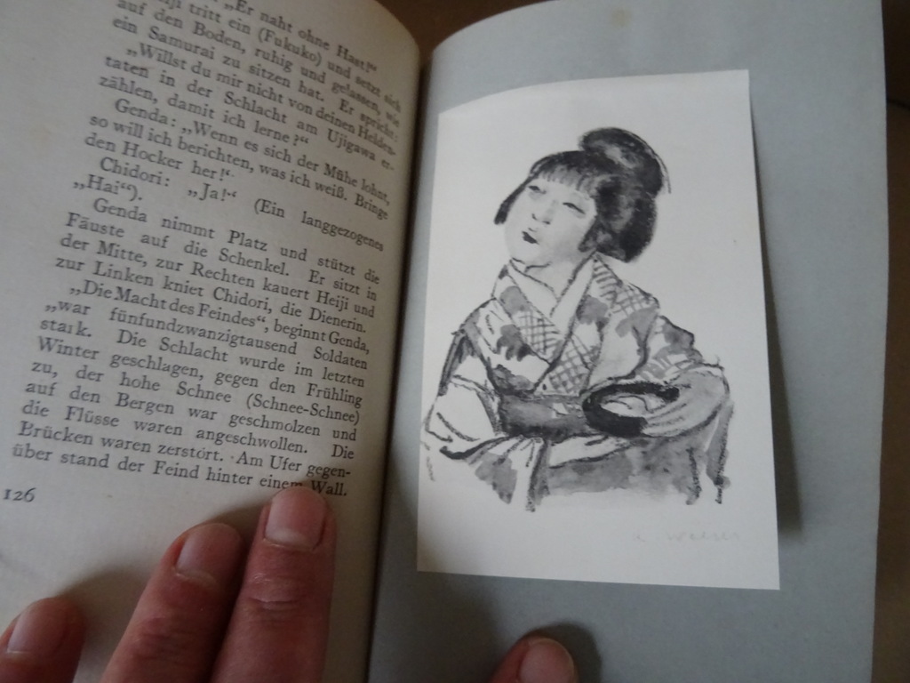 Bernhard Kellermann Sassa yo Yassa Japanische tänze prentenboek - Afbeelding 36