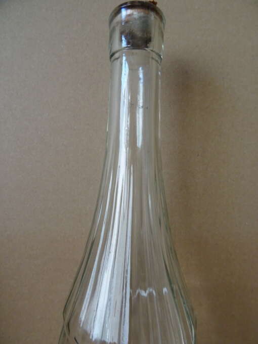 Collectie antieke en vintage flessen