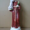 Antiek porseleinen beeld Heilige Antonius en Jezus 32cm