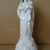 Antiek porseleinen Mariabeeld de Moeder Gods 29cm