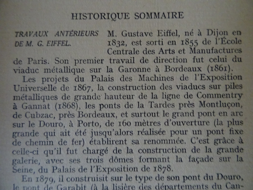 Notice sur la tour Eiffel Notice sur la tour Eiffel