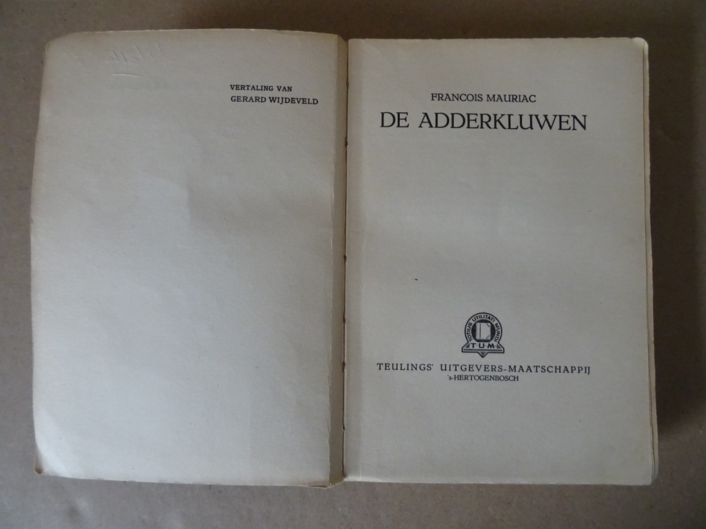 F. Mauriac De adderkluwen - Afbeelding 4