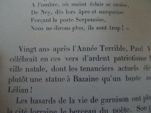Ch. Donos Verlaine Intime 1898
