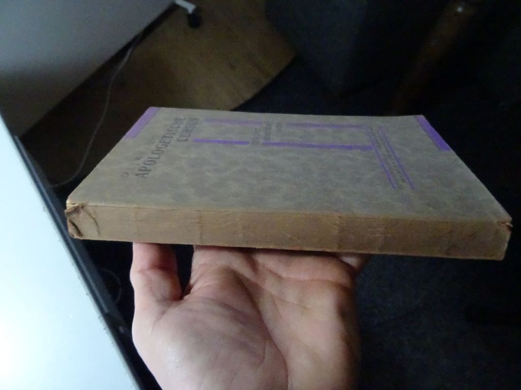 Dr. J. J. M. v. d. Berg Apologetische cursus Dr. J. J. M. v. d. Berg Apologetische cursus