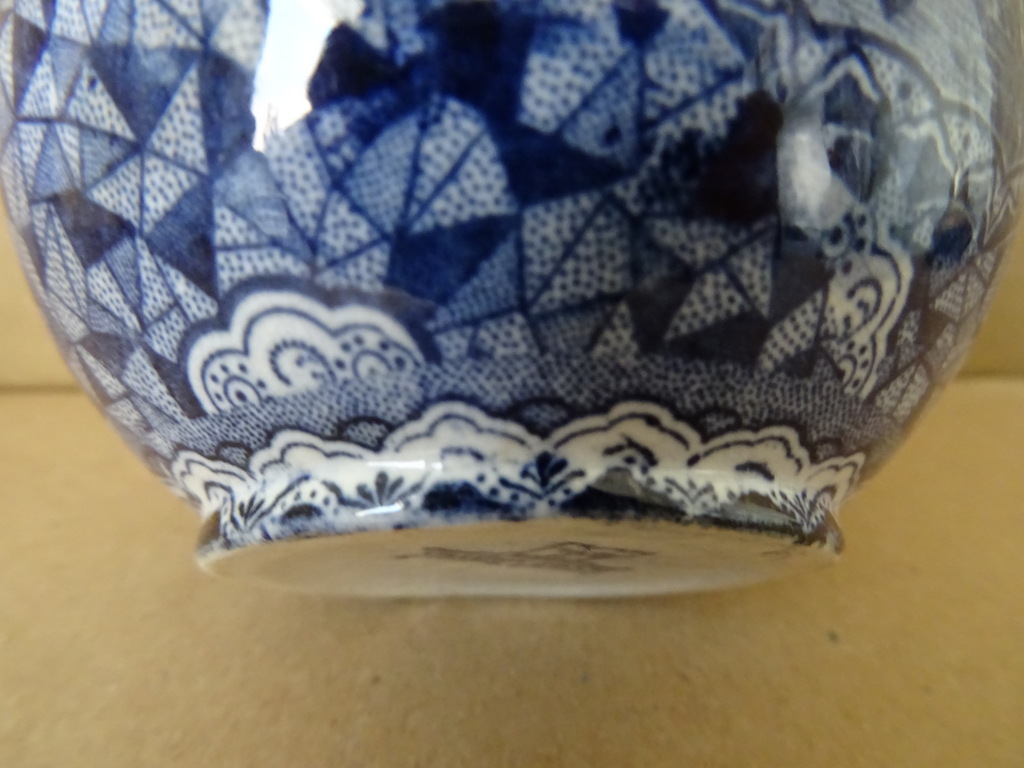 Antiek vaasje Villeroy & Boch 9cm - Afbeelding 9