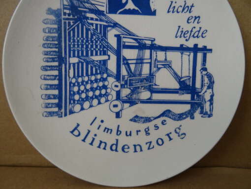 Wandbordje Licht en liefde Limburgse blindenzorg