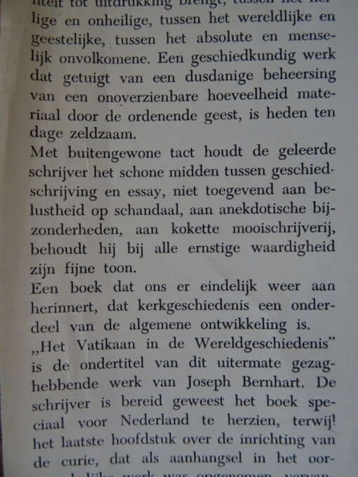 Joseph Bernhart De drievoudige kroon