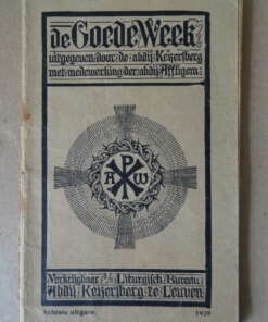 De Goede Week uitgegeven door de abdij Keizersberg