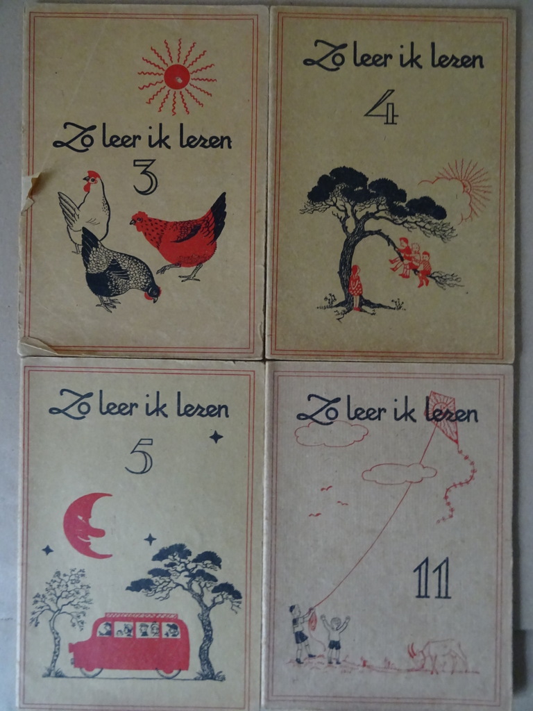 Jan van Breda Zo leer ik lezen 3 4 5 en 11