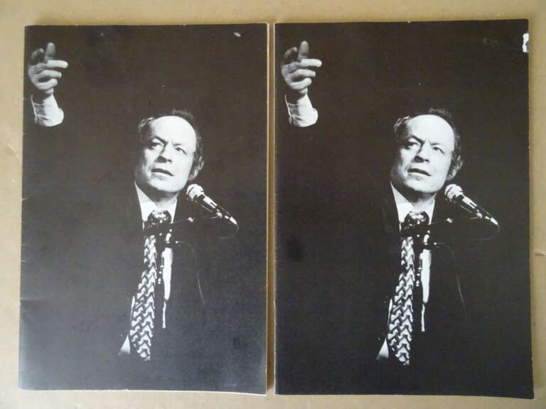 Charles Dumont Tournee 1980 boekjes