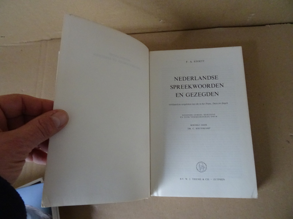 Dr. F. A. Stoett Nederlandse spreekwoorden en gezegden - Afbeelding 9