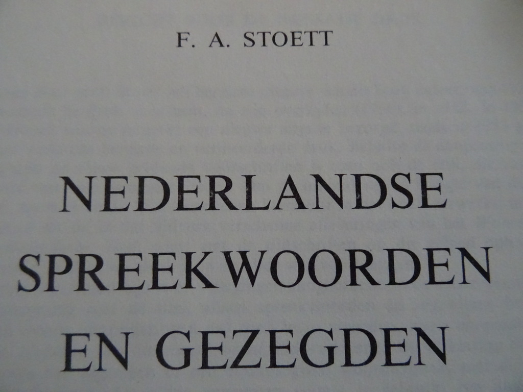 Dr. F. A. Stoett Nederlandse spreekwoorden en gezegden - Afbeelding 10