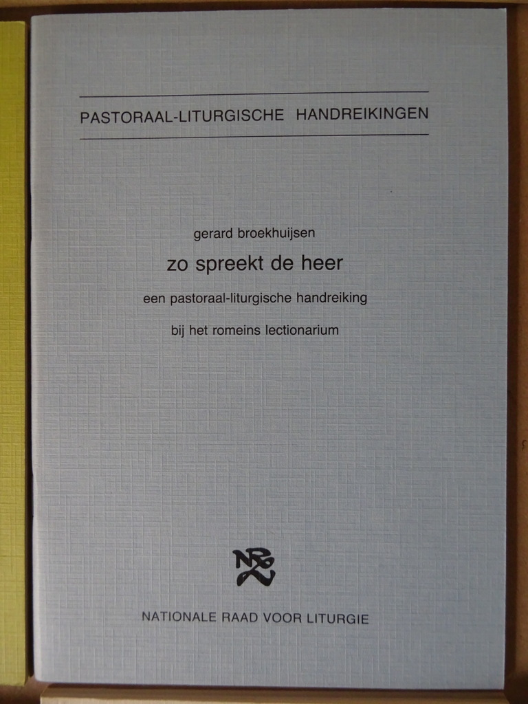 Pastoraal-Liturgische handreikingen Deel 1 3 4 en 5 - Afbeelding 11