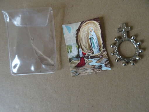 Twee vintage rozenkransringen