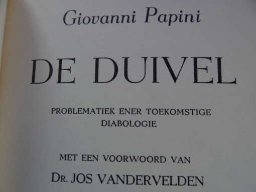 Giovanni Papini De duivel