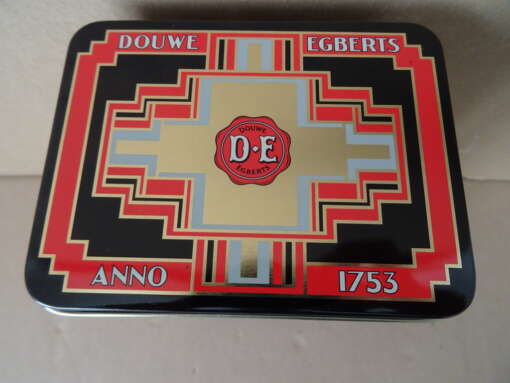 Vintage koffieblik Douwe Egberts anno 1753 Nieuw