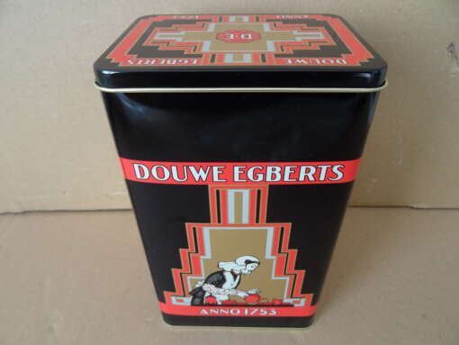 Vintage koffieblik Douwe Egberts anno 1753 Nieuw
