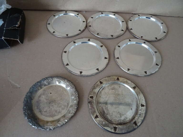 Set verzilverde onderzetters Koninklijke Begeer