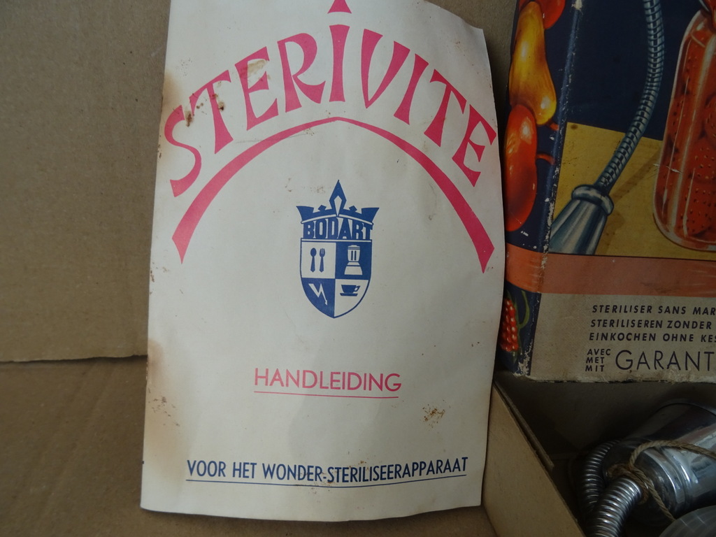 Sterivite steriliseren zonder ketel vintage - Afbeelding 3