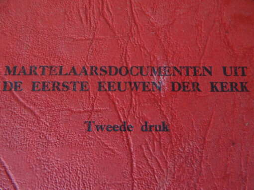 M. F. Schurmans S. J. Bloedgetuigen van Christus