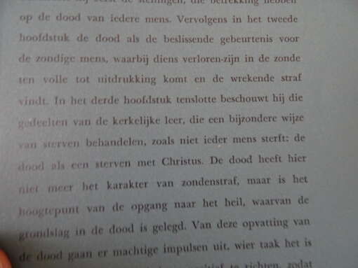 Karl Rahner Over de dood Theologische beschouwingen