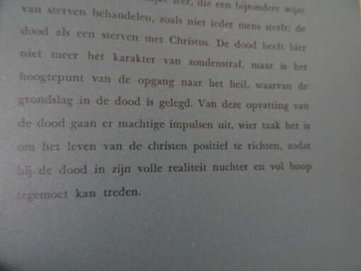 Karl Rahner Over de dood Theologische beschouwingen