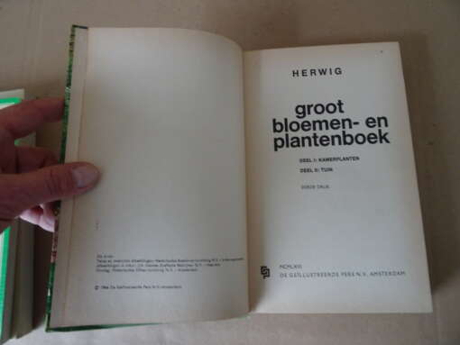 Herwig Groot bloemen- en plantenboek