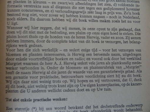 Herwig Groot bloemen- en plantenboek