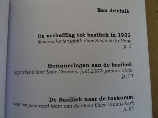 75 Jaar basiliek Sterre der Zee Maastricht