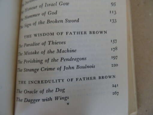 G. K. Chesterton Father Brown Selected Stories