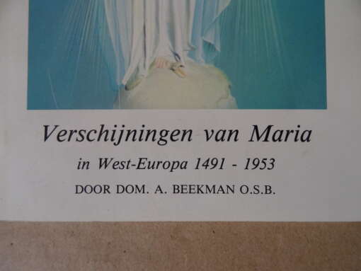 Dom. A. Beekman Verschijningen van Maria in West-Europa