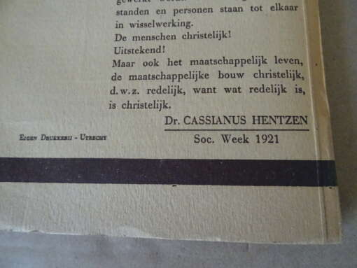 R.K. Werkliedenverbond Om waarheid en recht