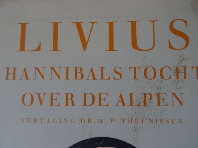 Alternative view of Livius Hannibals tocht over de Alpen