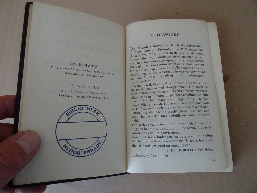 P. Paulinus van Gemert O.F.M. Cap. Rubrieken van Missaal en Brevier - Afbeelding 11