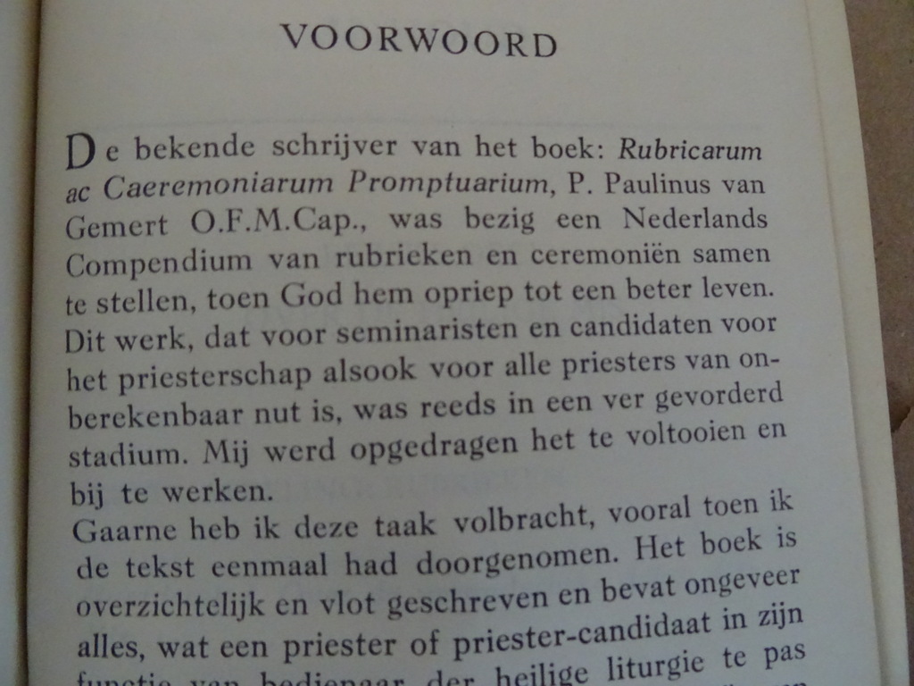 P. Paulinus van Gemert O.F.M. Cap. Rubrieken van Missaal en Brevier - Afbeelding 13