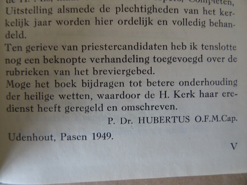 P. Paulinus van Gemert O.F.M. Cap. Rubrieken van Missaal en Brevier - Afbeelding 15