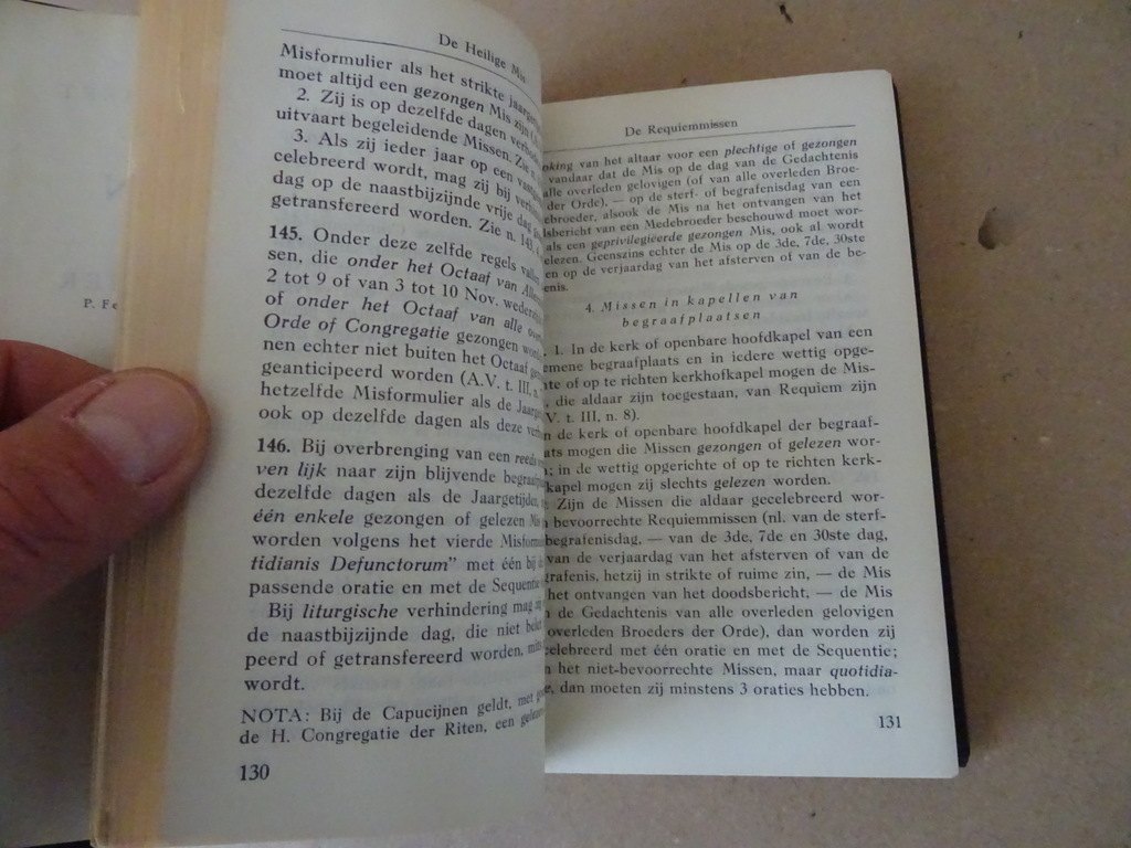 P. Paulinus van Gemert O.F.M. Cap. Rubrieken van Missaal en Brevier - Afbeelding 19