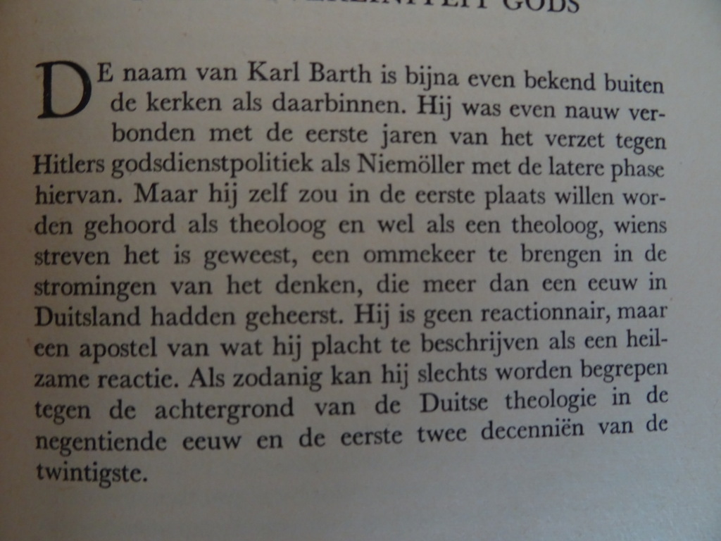 E. L. Allen Inleiding tot het denken van Karl Bath - Afbeelding 15