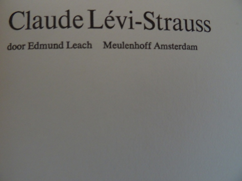 Edmund Leach Claude Levi Strauss - Afbeelding 7