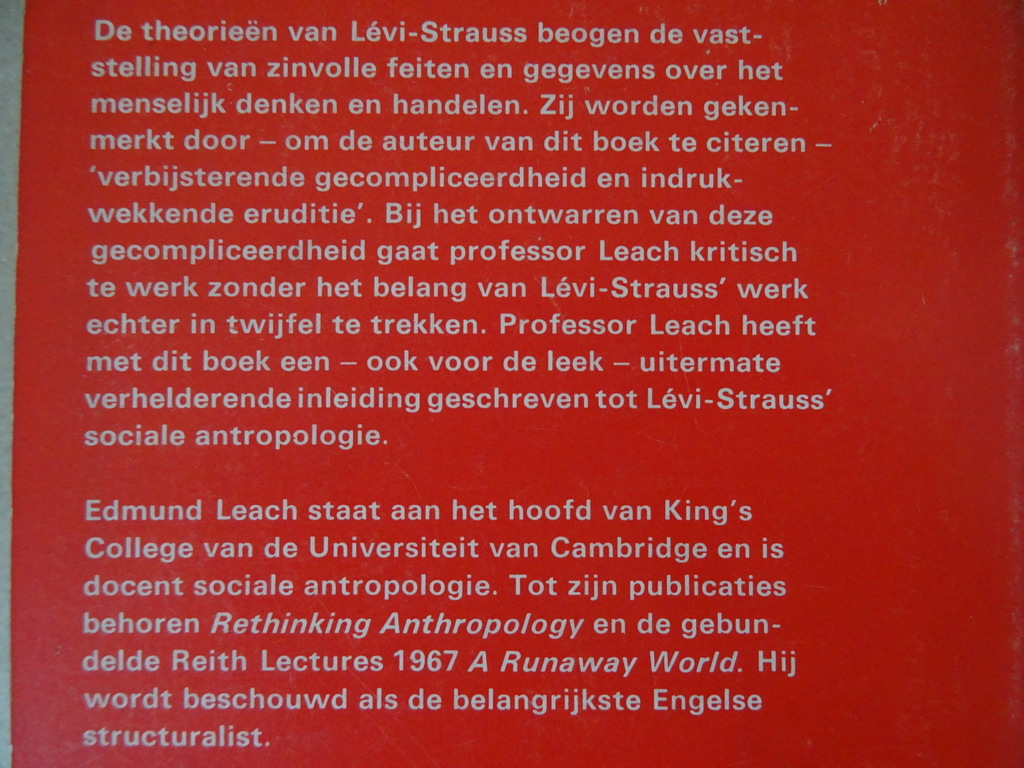 Edmund Leach Claude Levi Strauss - Afbeelding 17