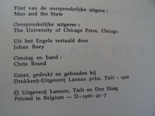 Jacques Maritain Mens en Staat