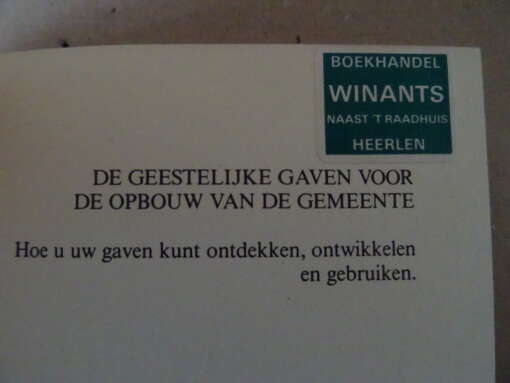 Peter Wagner De geestelijke gaven