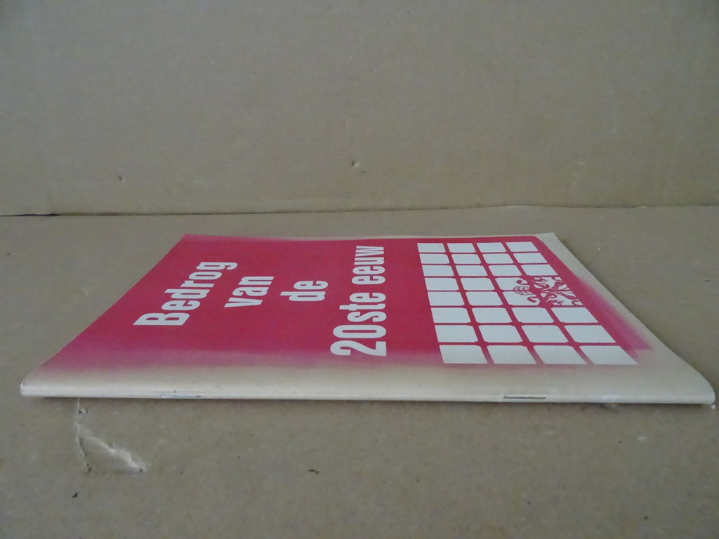 Alph. Vermeulen S.J. Bedrog van de 20ste eeuw Alph. Vermeulen S.J. Bedrog van de 20ste eeuw