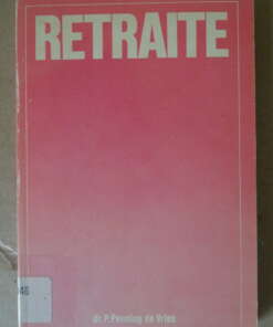 Dr. P. Penning de Vries Retraite