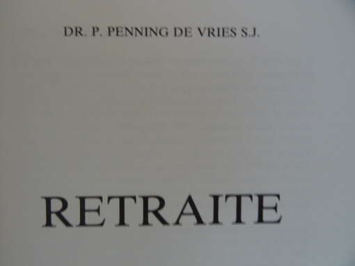 Dr. P. Penning de Vries Retraite