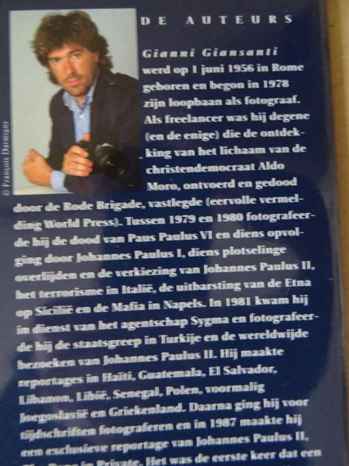 Gianni Giansanti Johannes Paulus II Portret van een paus